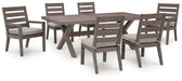 Hillside Barn Outdoor Dining Set - Bargain Furniture (Detroit, MI)