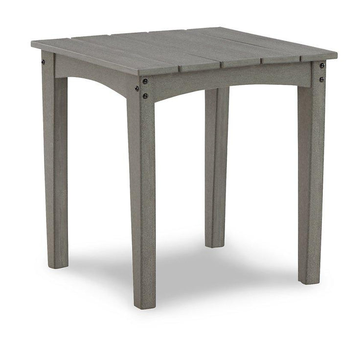 Visola Outdoor Adirondack Chair Set with End Table - Bargain Furniture (Detroit, MI)