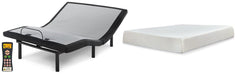 10 Inch Chime Memory Foam Mattress Set - Bargain Furniture (Detroit, MI)