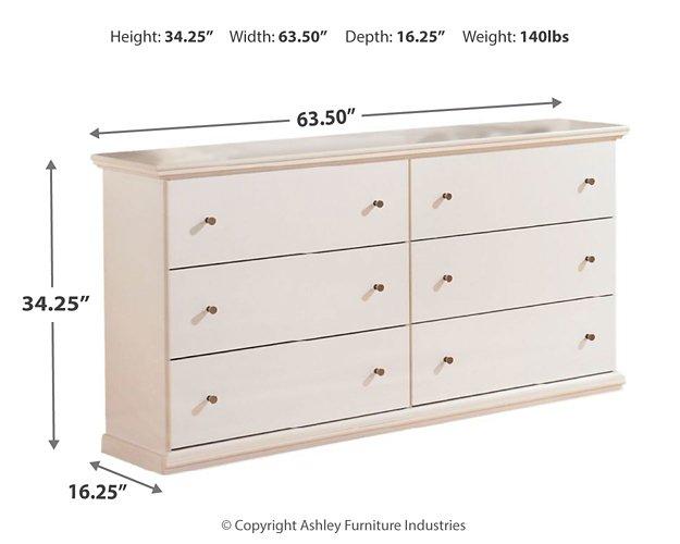 Bostwick Shoals Youth Dresser - Bargain Furniture (Detroit, MI)