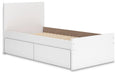 Onita Panel Bed with 1 Side Storage - Bargain Furniture (Detroit, MI)