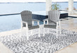 Transville Outdoor Dining Arm Chair (Set of 2) - Bargain Furniture (Detroit, MI)