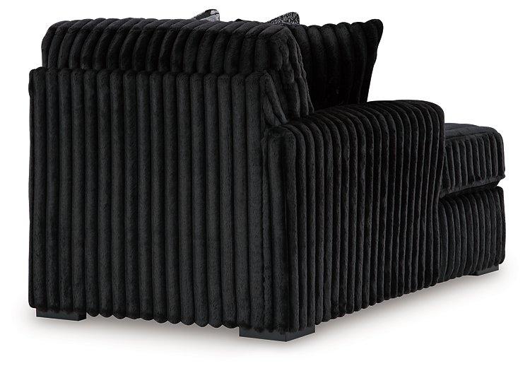 Midnight-Madness Super Chaise - Bargain Furniture (Detroit, MI)