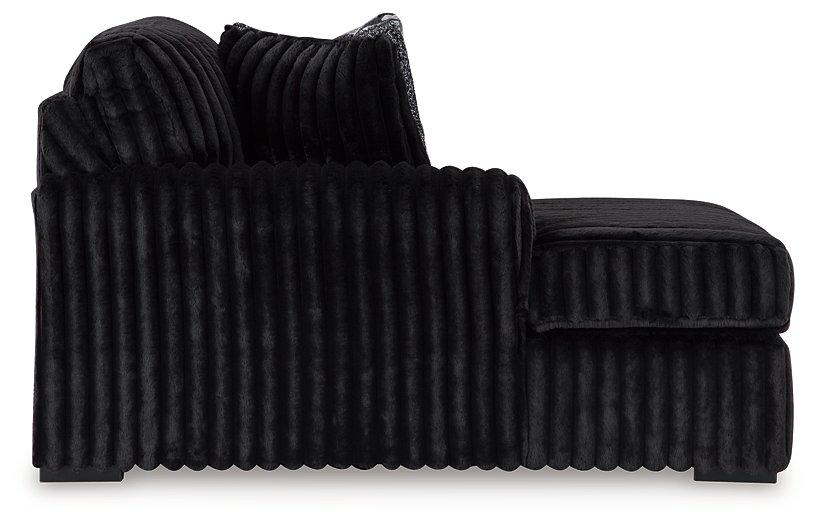 Midnight-Madness Super Chaise - Bargain Furniture (Detroit, MI)