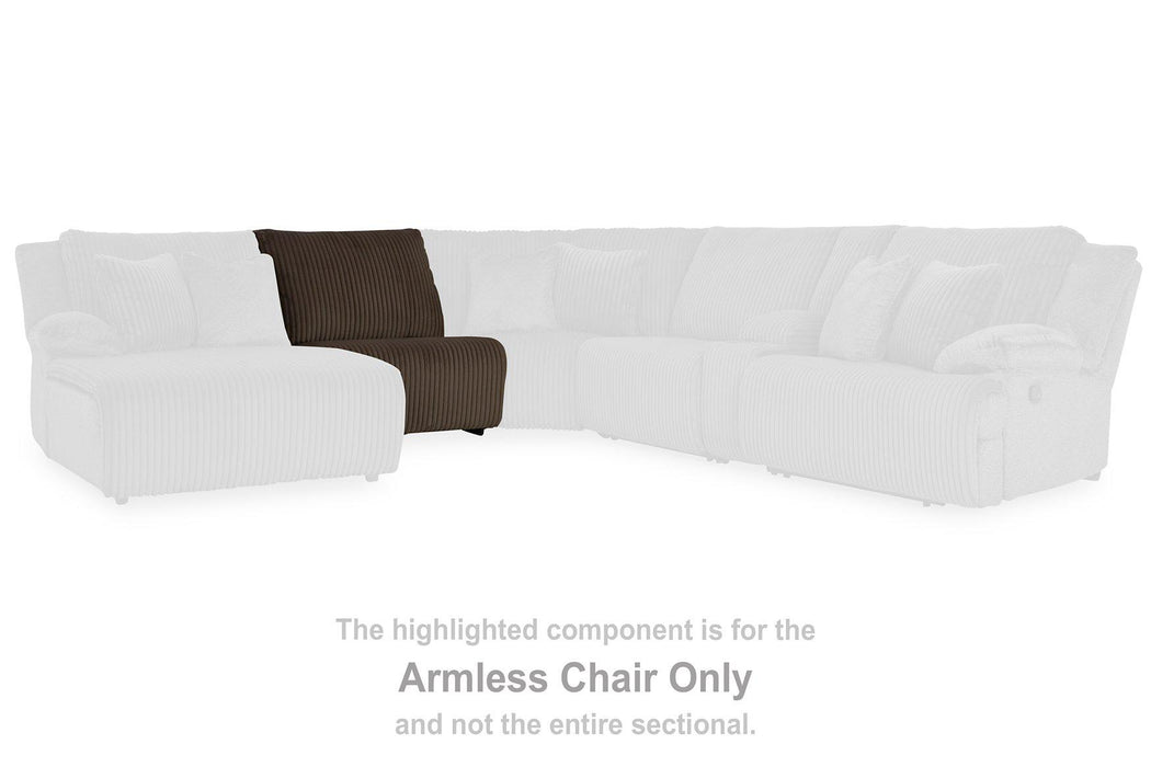 Top Tier Sectional Sofa Chaise - Bargain Furniture (Detroit, MI)