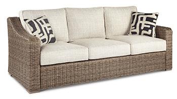 Beachcroft Outdoor Seating Set - Bargain Furniture (Detroit, MI)