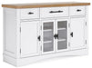 Ashbryn Dining Server and Hutch - Bargain Furniture (Detroit, MI)