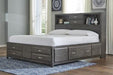 Caitbrook Storage Bed with 8 Drawers - Bargain Furniture (Detroit, MI)