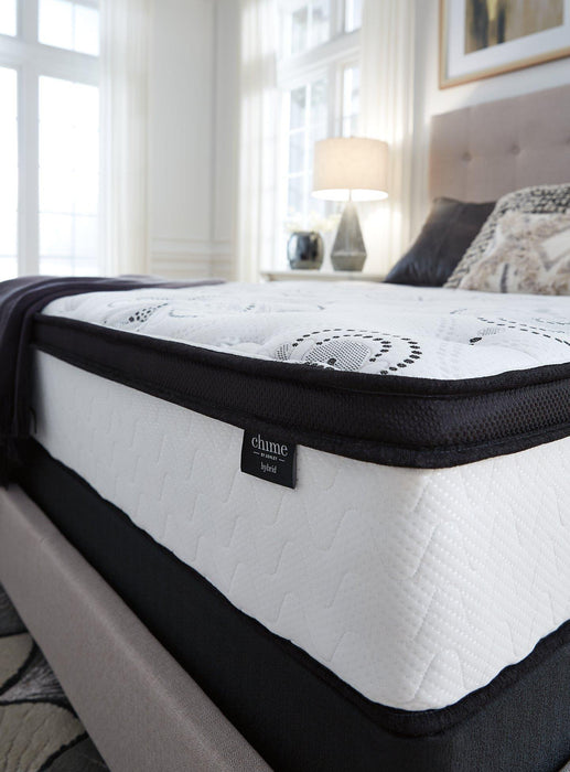 Chime 12 Inch Hybrid Mattress in a Box - Bargain Furniture (Detroit, MI)