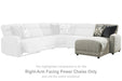 Colleyville Power Reclining Sectional with Chaise - Bargain Furniture (Detroit, MI)