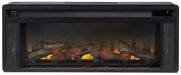 Sharlance 81" TV Stand with Electric Fireplace - Bargain Furniture (Detroit, MI)