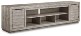 Naydell 92" TV Stand with Electric Fireplace - Bargain Furniture (Detroit, MI)