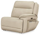Double Deal Power Reclining Loveseat Sectional with Console - Bargain Furniture (Detroit, MI)