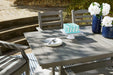 Visola Outdoor Dining Table with 4 Chairs - Bargain Furniture (Detroit, MI)