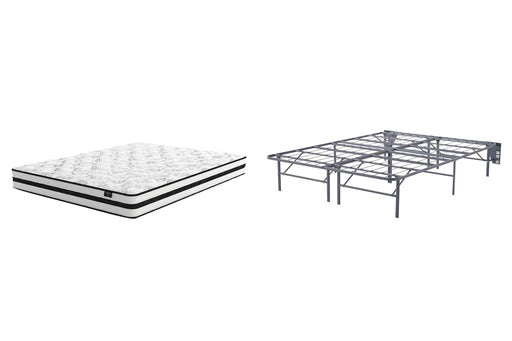 8 Inch Chime Innerspring Mattress Set - Bargain Furniture (Detroit, MI)