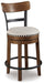 Valebeck Counter Height Bar Stool - Bargain Furniture (Detroit, MI)