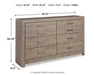 Culverbach Dresser and Mirror - Bargain Furniture (Detroit, MI)