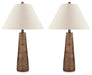 Danset Lamp Set - Bargain Furniture (Detroit, MI)