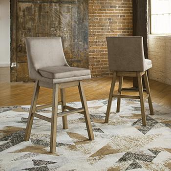 Tallenger Bar Stool Set - Bargain Furniture (Detroit, MI)