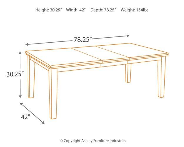 Haddigan Dining Set - Bargain Furniture (Detroit, MI)