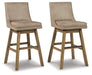 Tallenger Bar Height Bar Stool - Bargain Furniture (Detroit, MI)