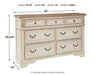 Realyn Dresser and Mirror - Bargain Furniture (Detroit, MI)