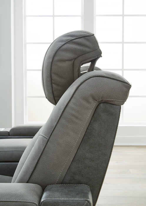 Next-Gen DuraPella Power Reclining Loveseat with Console - Bargain Furniture (Detroit, MI)