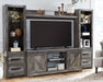 Wynnlow 4-Piece Entertainment Center - Bargain Furniture (Detroit, MI)