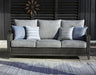 Elite Park Outdoor Sofa with Cushion - Bargain Furniture (Detroit, MI)