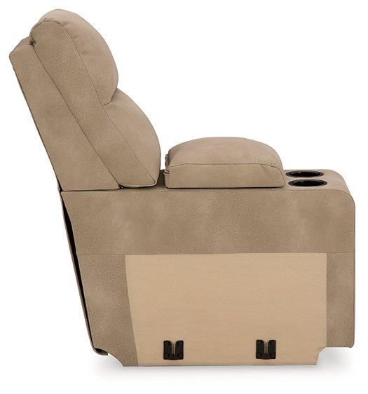 Next-Gen DuraPella Power Reclining Sectional Loveseat with Console - Bargain Furniture (Detroit, MI)