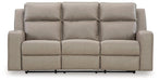 Lavenhorne Reclining Sofa with Drop Down Table - Bargain Furniture (Detroit, MI)