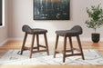 Lyncott Counter Height Bar Stool - Bargain Furniture (Detroit, MI)