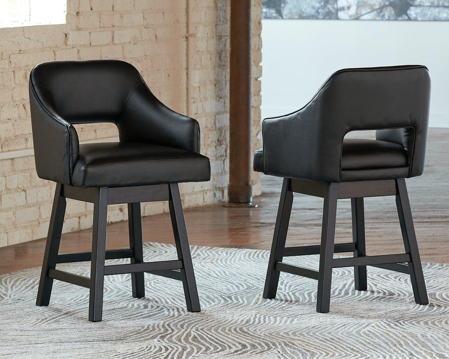 Tallenger Counter Height Bar Stool - Bargain Furniture (Detroit, MI)