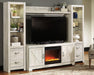 Bellaby 4-Piece Entertainment Center with Fireplace - Bargain Furniture (Detroit, MI)
