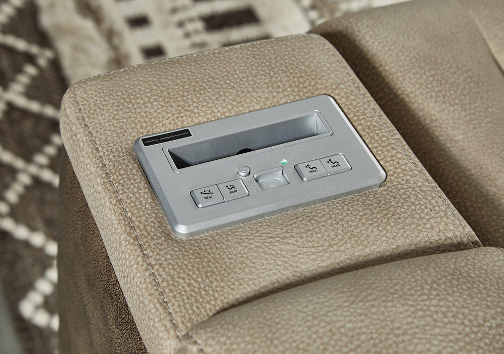Next-Gen DuraPella Power Reclining Loveseat with Console - Bargain Furniture (Detroit, MI)