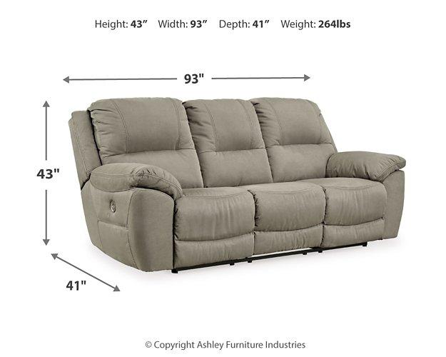 Next-Gen Gaucho Power Reclining Sofa - Bargain Furniture (Detroit, MI)