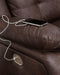 Punch Up Power Reclining Sectional Loveseat with Console - Bargain Furniture (Detroit, MI)