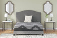 12 Inch Ashley Hybrid King Adjustable Base and Mattress - Bargain Furniture (Detroit, MI)