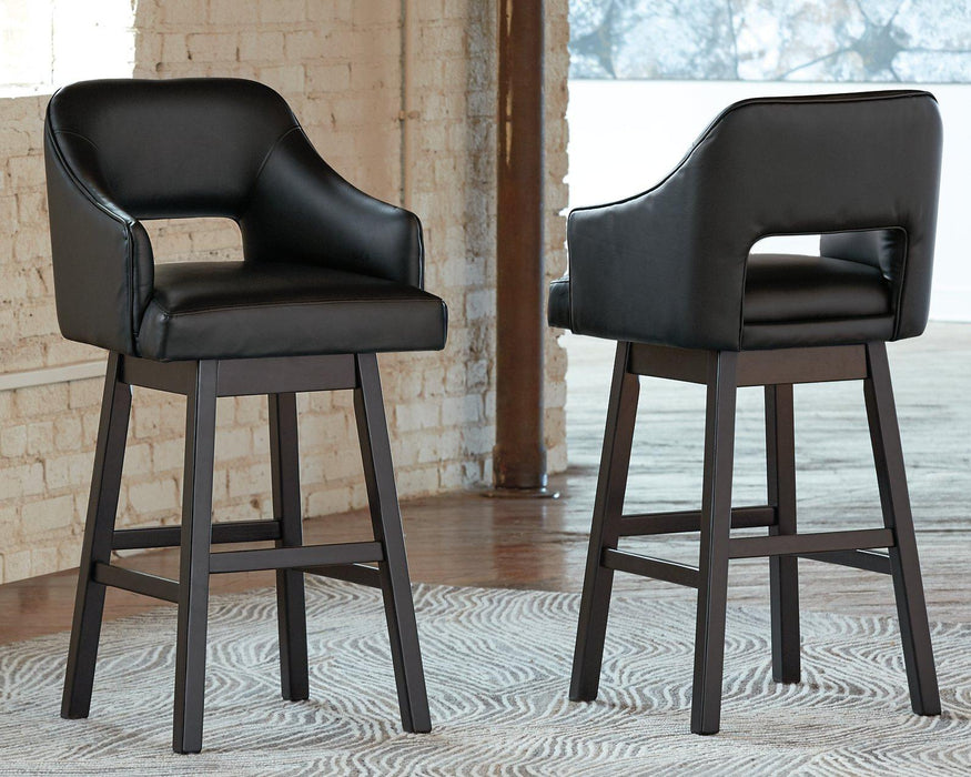 Tallenger Bar Stool Set - Bargain Furniture (Detroit, MI)