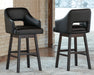 Tallenger Bar Height Bar Stool - Bargain Furniture (Detroit, MI)