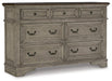 Lodenbay Dresser and Mirror - Bargain Furniture (Detroit, MI)