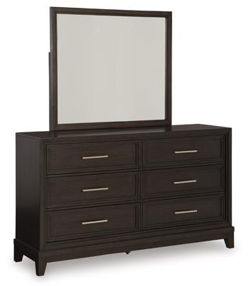 Neymorton Dresser and Mirror - Bargain Furniture (Detroit, MI)