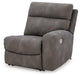 Next-Gen DuraPella Power Reclining Sectional Loveseat with Console - Bargain Furniture (Detroit, MI)