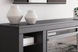 Cayberry 60" TV Stand with Electric Fireplace - Bargain Furniture (Detroit, MI)