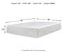 Chime 12 Inch Memory Foam Mattress in a Box - Bargain Furniture (Detroit, MI)