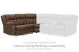 Trail Boys 2-Piece Reclining Sectional - Bargain Furniture (Detroit, MI)