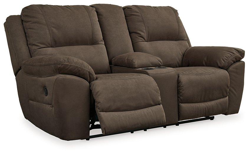 Next-Gen Gaucho Reclining Loveseat with Console - Bargain Furniture (Detroit, MI)