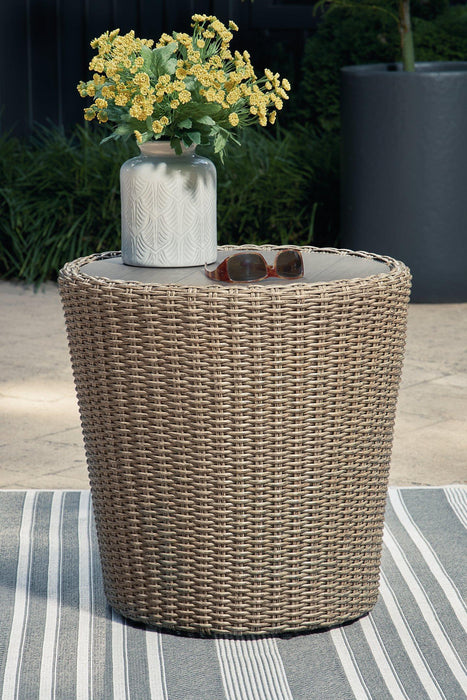 Danson Outdoor Occasional Table Set - Bargain Furniture (Detroit, MI)