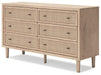 Cielden Dresser and Mirror - Bargain Furniture (Detroit, MI)