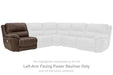 Dunleith 3-Piece Power Reclining Loveseat with Console - Bargain Furniture (Detroit, MI)